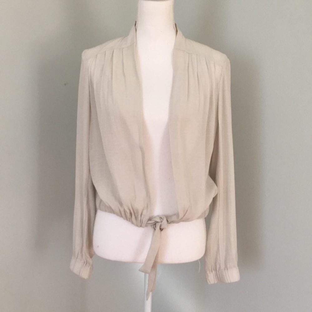 Tan‎ tie top by Relativity